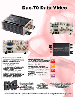 DAC-70 DATA VIDEO