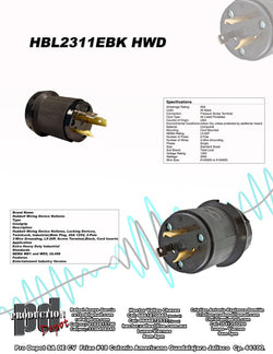 HBL 2311 EBK HWD