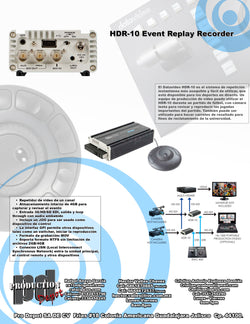 HDR-10 EVENT REPLAY RECORDER