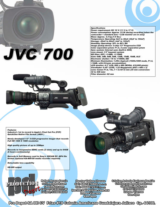 JVC 700