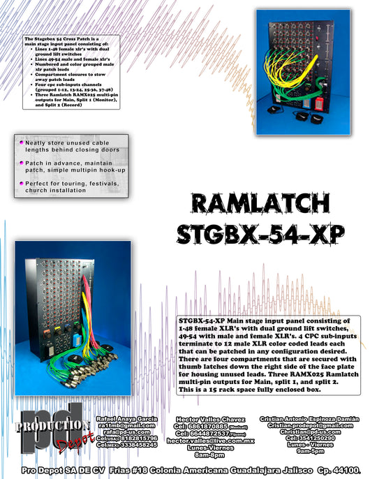 RAMLATCH STGBX-54-XP